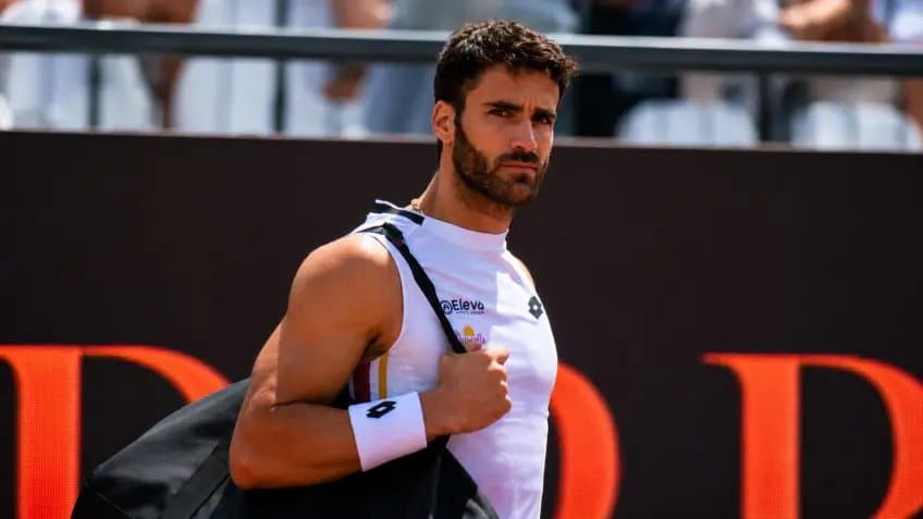 Andrea Pellegrino défie Jannik Sinner à Rome après un carton