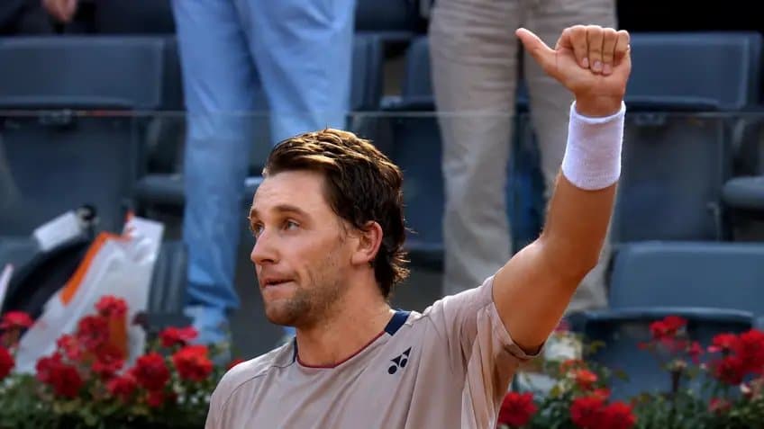Casper Ruud bat Khachanov et rejoint le dernier carré à Rome