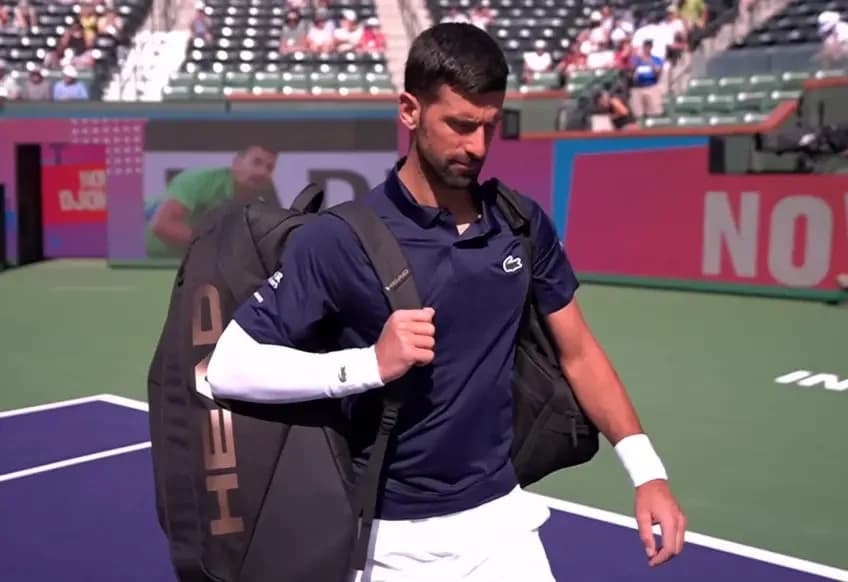 Djokovic forfait à Miami, son épaule droite en cause