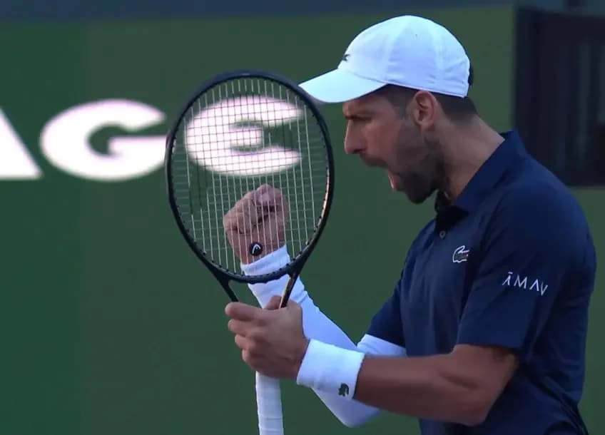 Djokovic renversant à Indian Wells, Majchrzak balayé