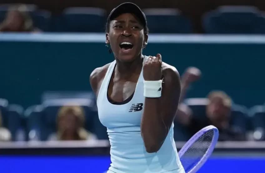 Gauff écrase Muchova et file en finale à Miami