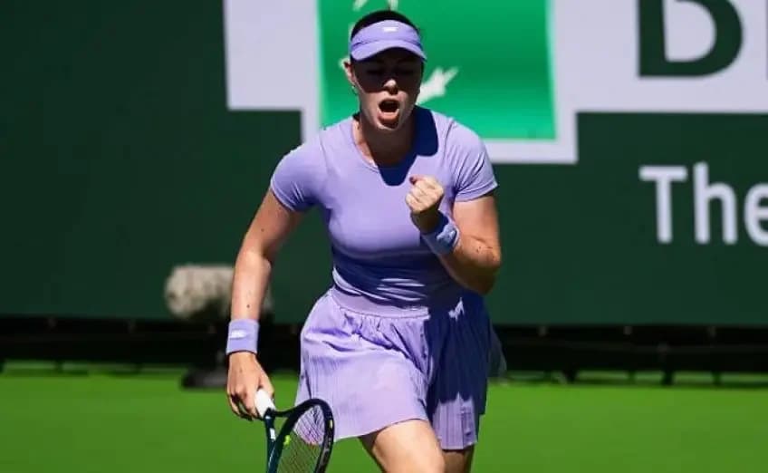 Gibson élimine Paolini et entre dans l'histoire d'Indian Wells
