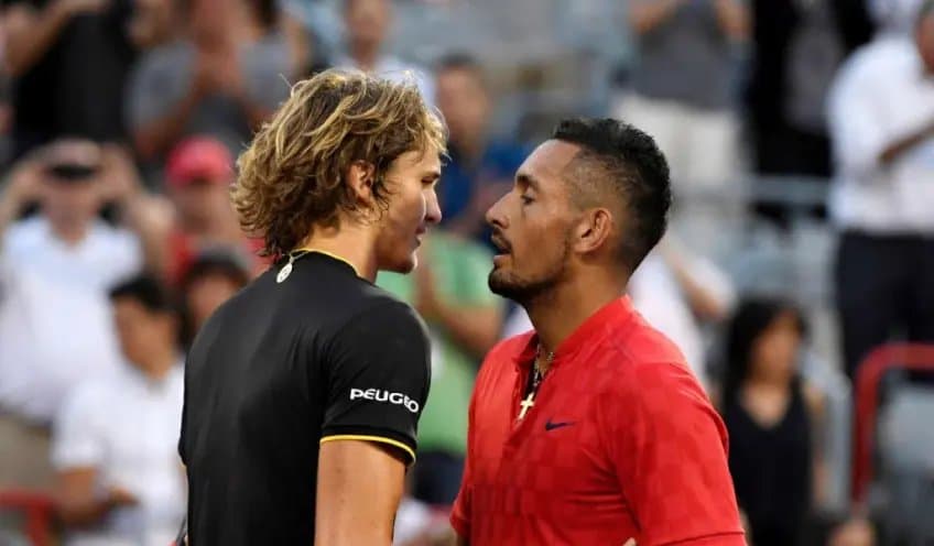 Kyrgios répond s’il est jaloux du premier Grand Chelem de Zverev
