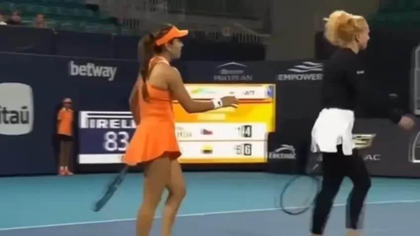 Miami : Osorio s'impose, Siniakova quitte le court en larmes