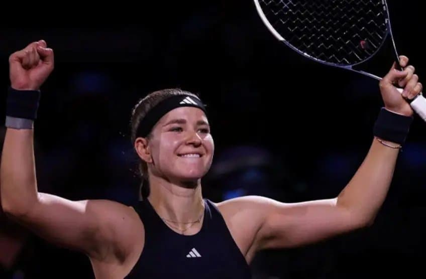 Muchova taquine la Porsche après sa victoire à Stuttgart