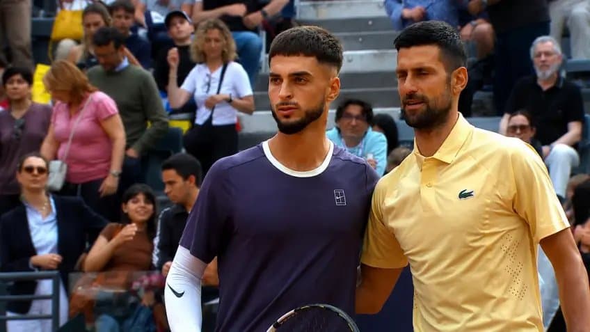 Rome 2026 : Dino Prizmic renverse Novak Djokovic en 64e