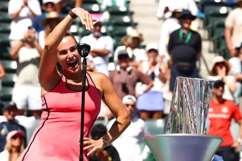 Sabalenka remporte Indian Wells au terme d'une finale épique