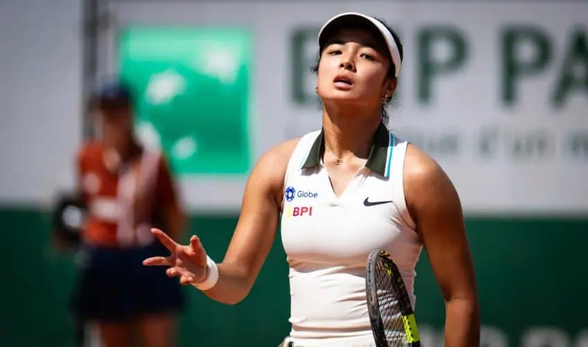Strasbourg : Oleksandra Oliynykova bat Alexandra Eala