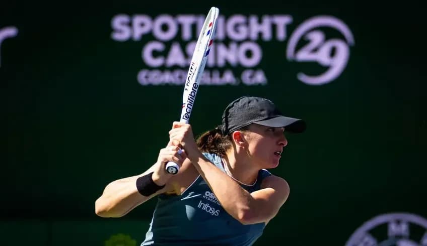 Swiatek écrase Muchova et file en quart à Indian Wells
