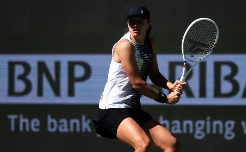 Swiatek s'en sort face à Day à Indian Wells : 6-0 7-6
