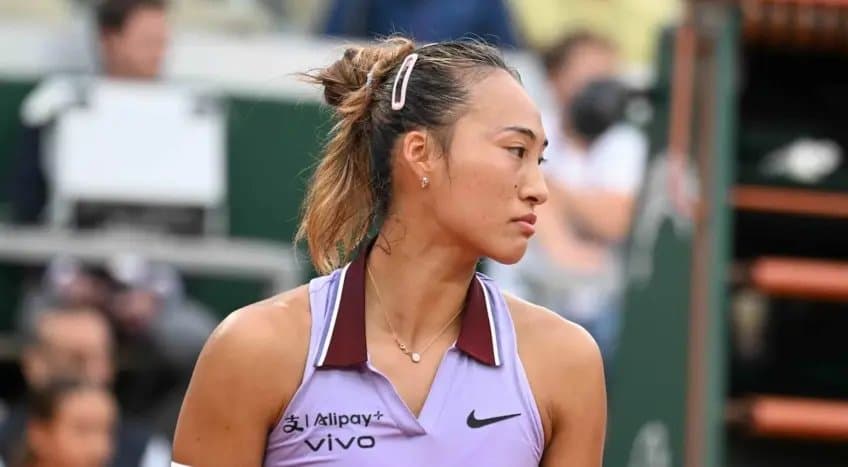 Zheng Qinwen chute dès le 1er tour à Roland-Garros 2026