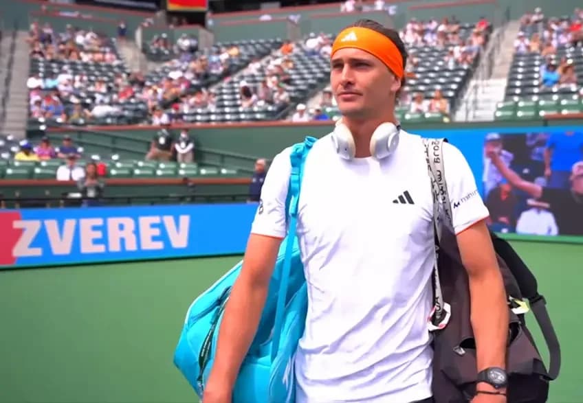 Zverev domine Berrettini à Indian Wells en 71 minutes