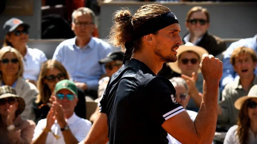 Zverev qualifié pour sa 4e finale à Roland-Garros